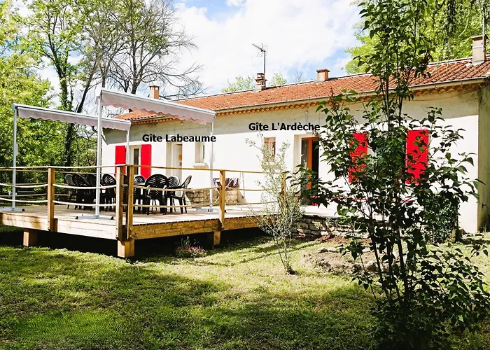 Gite Bord De Riviere D'Ardeche A Ruoms